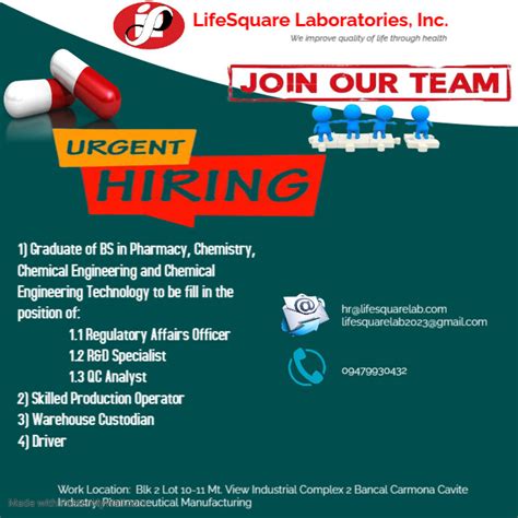 LifeSquare Laboratories Inc. Employee Reviews .